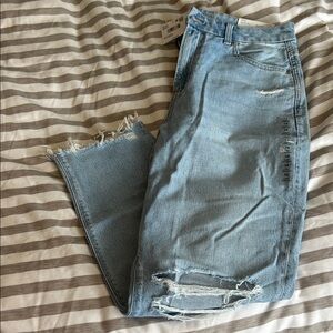 American Eagle Outfitters Light Wash Distressed Jeans